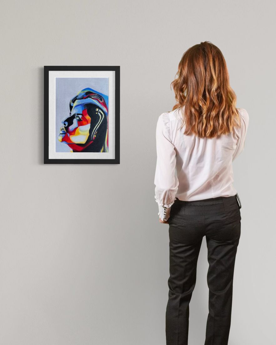 Pastel à l'huile - Dualité