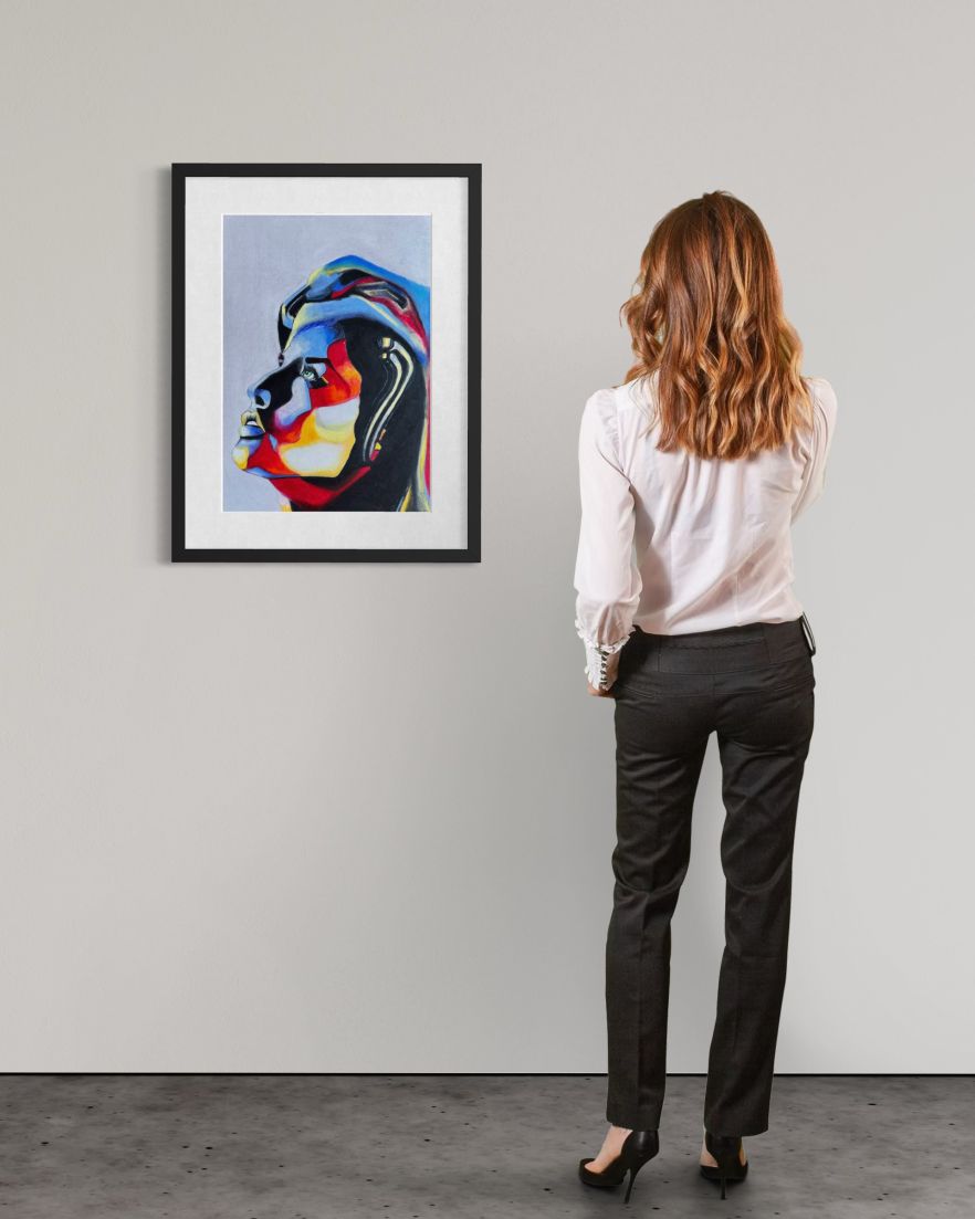 Pastel à l'huile - Dualité