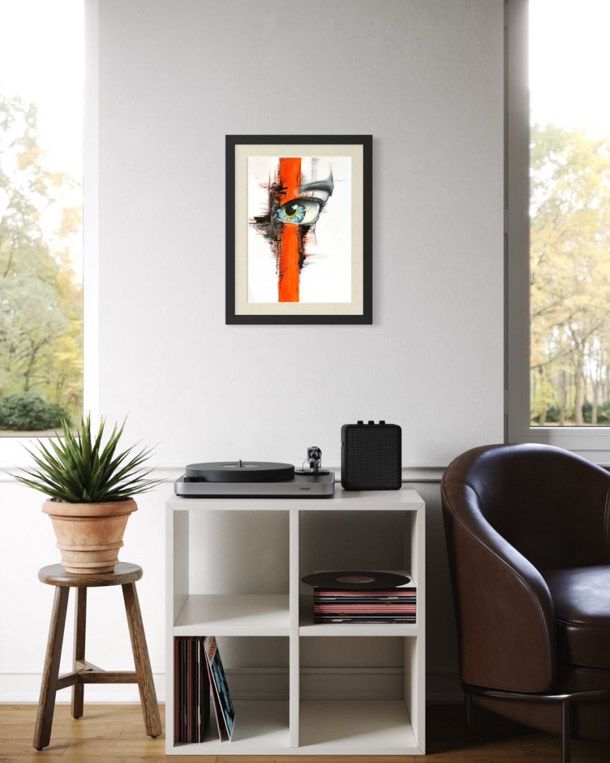 Pastel à l'huile - Vision