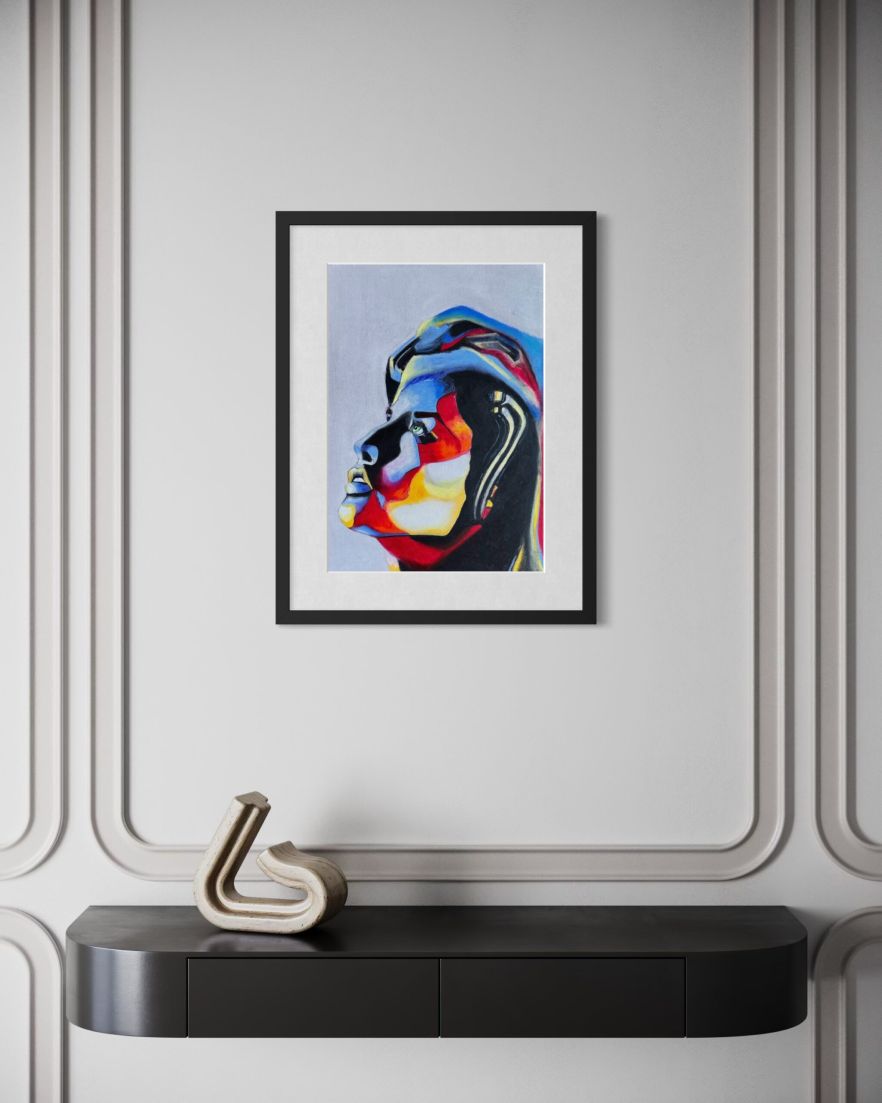 Pastel à l'huile - Dualité