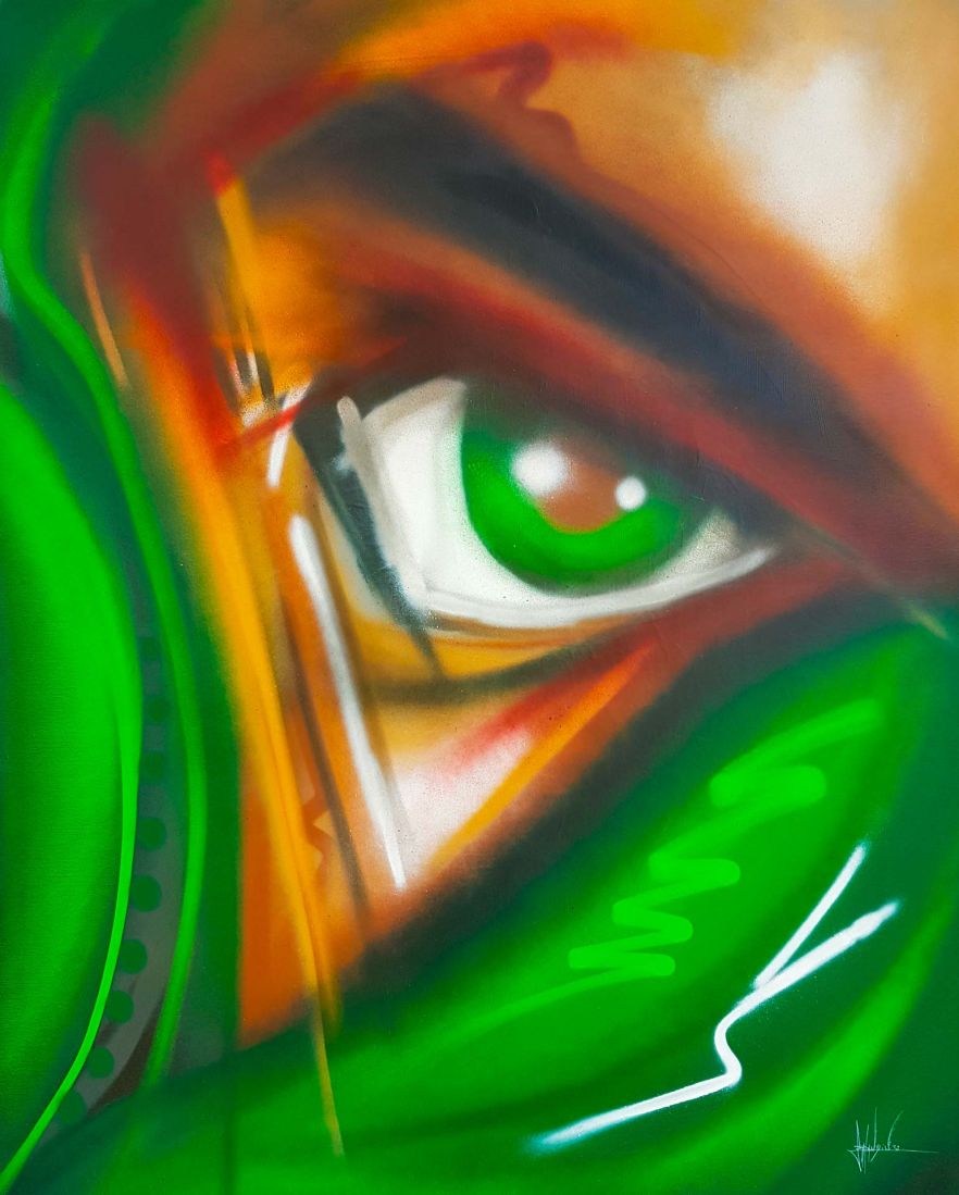 Ageloaty - Graff sur toile